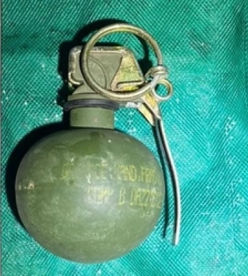 У волинянина в торбинці знайшли американську гранату M67 