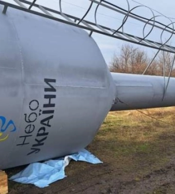 На деокупованій Херсонщині встановили ще одну водонапірну башту