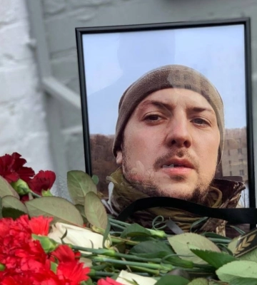 Память погибшего бойца Сергея Барчана увековечили на Салтовке в Харькове