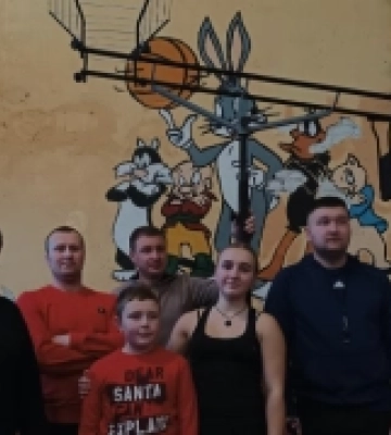 Світязькому ліцею на Волині подарували волейбольний тренажер для атаки