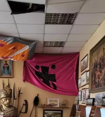 В Одесі через російський обстріл зазнав пошкоджень музей козацтва