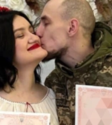 Військовий з Волині одружився на дівчині з Рівненщини