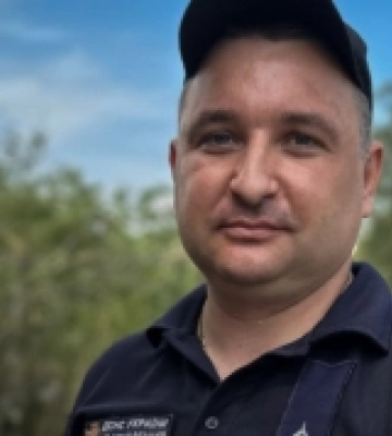 Водій пожежної частини Одещини розповів про переїзд з Донеччини