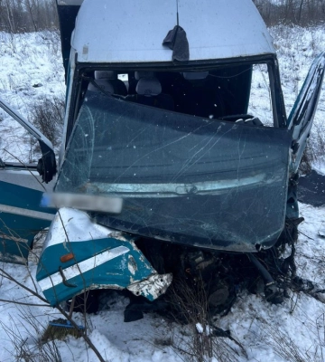 На Харківщині внаслідок тарану бусика та вантажівки постраждали 12 людей (ФОТО)
