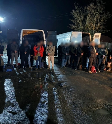 Затримали найбільшу групу чоловіків, які хотіли дістатися Угорщини