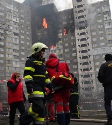 Ракетна атака на Київ 7 лютого. Кількість жертв зросла: в лікарні померла жінка