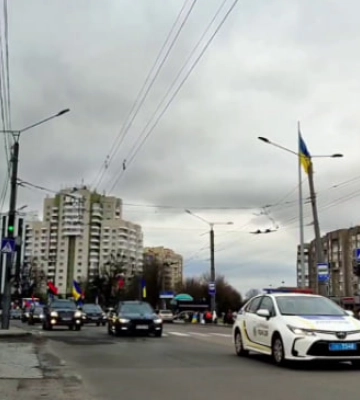 Волинь - у жалобі: до Луцька «на щиті» повернулися полеглі на війні Герої. Відео