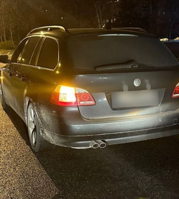 У Сумах п’яного водія BMW зупинили після руху на червоний сигнал світлофора