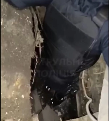 В Одесі патрульні врятували цуценя
