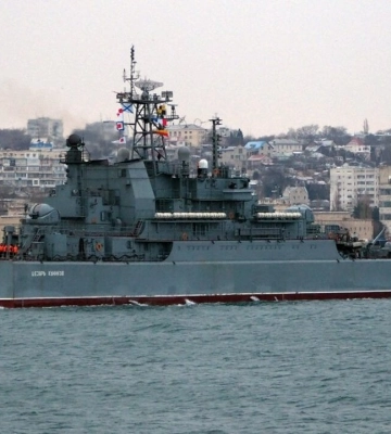 У Чорному морі знищили великий десантний корабель окупантів &quot;Цезар Куніков&quot;