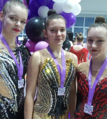 Гімнастки з Кропивницького зайняли увесь п&amp;#039;єдестал пошани відкритого турніру в Закарпатті