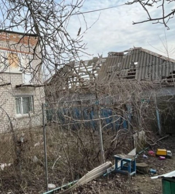 Внаслідок артобстрілу Нікополя отримав поранення чоловік