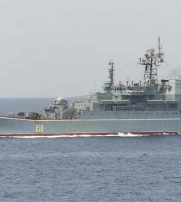 Українські розвідники атакували великий десантний корабель РФ у Криму — ЗМІ