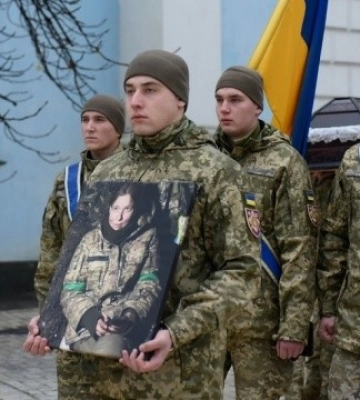 У Києві попрощалися з бойовою медикинею Діаною Вагнер