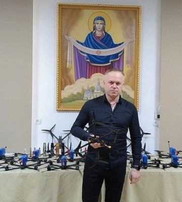 Священик УГКЦ на Львівщині збирає дрони для ЗСУ