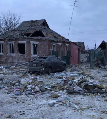 Російські військові обстріляли Великий Бурлук на Харківщині: 7 постраждалих