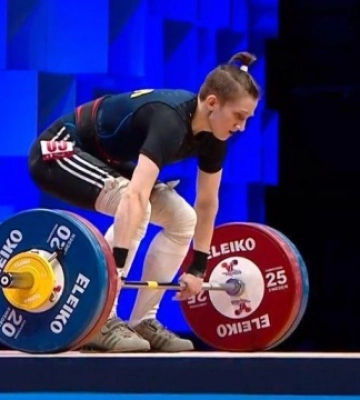 Конотоп в третий раз в карьере стала абсолютной чемпионкой Европы по тяжелой атлетике