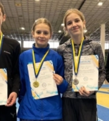 Бігунки з Костополя – чемпіонка і віцечемпіонка України на дистанції 800 метрів