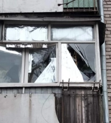 Внаслідок ракетного удару у Запоріжжі - четверо постраждалих, є руйнування