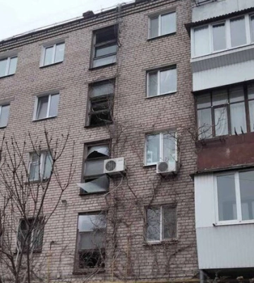 Принаймні 4 людини постраждали в Запоріжжі через ракетну атаку