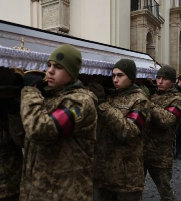 Михайло Довгай, Богдан Козак, Андрій Лис. Прощання з Героями на Львівщині