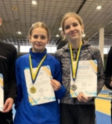 В активі костопільських спортсменок дві бронзи чемпіонату України з бігу на 200 і 400 метрів