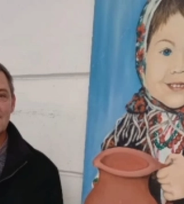 У краєзнавчому музеї Перечина експонується виставка художніх робіт майстра народної творчості Василя Козака