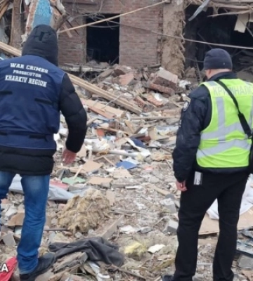 У Чугуєві внаслідок ракетного удару зруйновані приватні будинки, газогін та електромережі