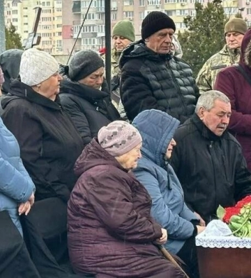 В Одеському районі попрощалися із загиблим воїном Сергієм Духновським
