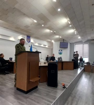 «Не забувайте про нас!»: до депутатів Рівного прийшов заступник командира єгерської бригади