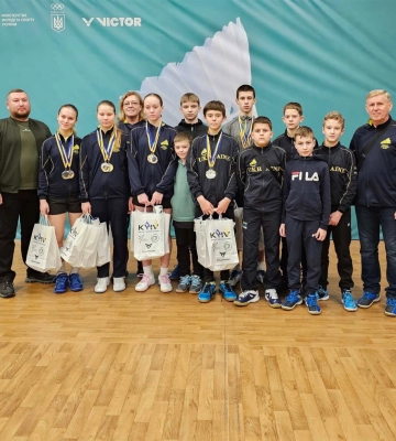 Дніпровські спортсмени – переможці та призери Чемпіонату України з бадмінтону