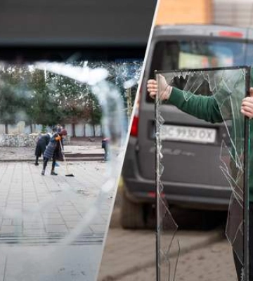 У Львові ракета влучила у землю