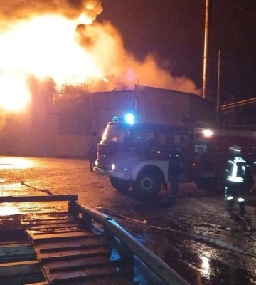 На Кіровоградщині горів цех підприємства. Під час гасіння пожежі загинув рятувальник