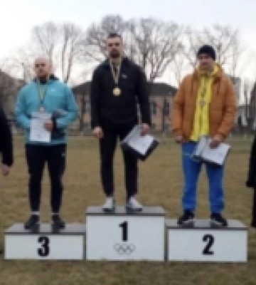 Рівненський метальник списа став призером зимового чемпіонату України