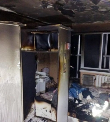 За підпал квартири колишньої дружини 39-річному чоловікові загрожує до 10 років за ґратами