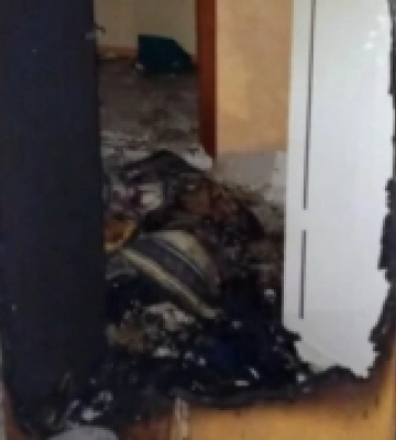 За підпал квартири колишньої дружини 39-річному чоловікові загрожує до 10 років за ґратами