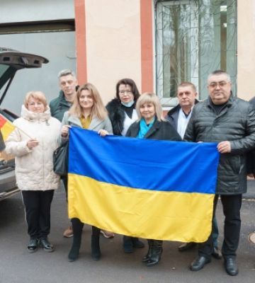 Німецькі благодійники передали лікарні у Вінниці тренажер для реабілітації військових