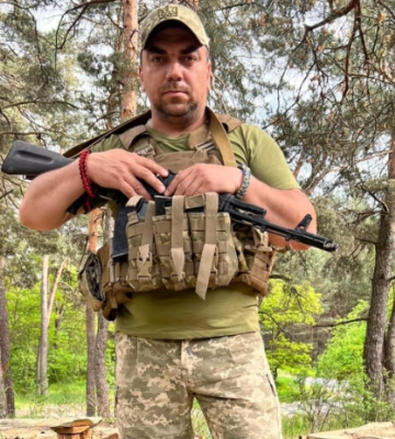 Дубенчанин полишив бізнес, щоб захищати Україну