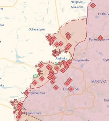 ЗСУ відійшли з позицій в Авдіївці