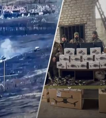 Дроны и оборудование: бойцы 5 штурмовой бригады поблагодарили киевлян и мэра за помощь