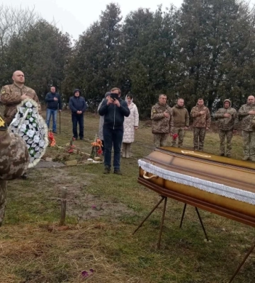 На Волині попрощалися з 36-річним військовим Юрієм Вишневським