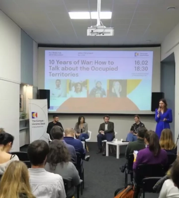 У Києві відбулась дискусія «10 років війни: Як говорити про окуповані території» (ВІДЕО)