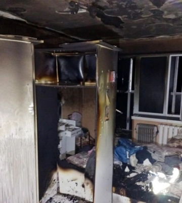 За підпал квартири колишньої дружини 39-річному чоловікові загрожує до 10 років за ґратами