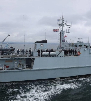 Кабмін дозволив залучити кошти на обслуговування двох протимінних кораблів, які Україна отримала від Британії