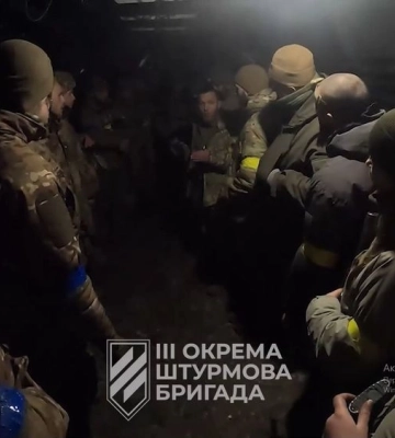 Третя штурмова бригада опублікувала відео з підвалів Авдіївського коксохіму