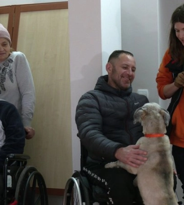 Як Мася реабілітує поранених бійців на Рівненщині (ВІДЕО)