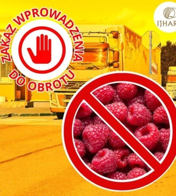 Польща заборонила ввезення до країни 20 тис. тонн замороженої малини з України