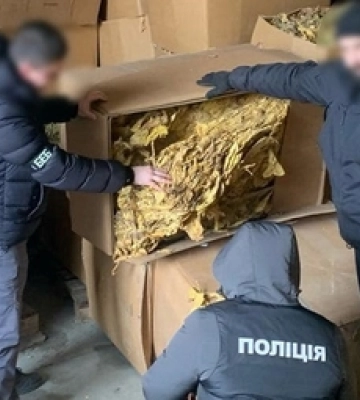 На Волині викрили нелегальне виробництво тютюну в промислових масштабах 