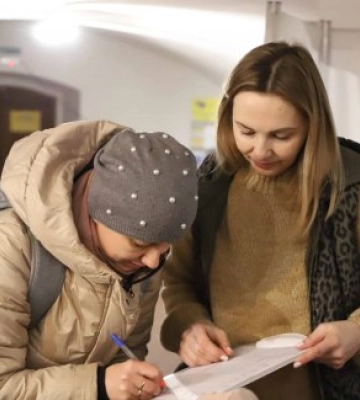 "Совине гніздо" продовжує допомагати переселенцям