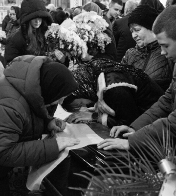 У Луцьку попрощалися з полеглими військовими Іваном Притолюком, Станіславом Гуленковим і Михайлом Колядою